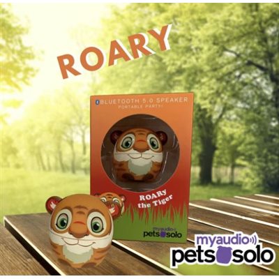 MyAudioPet Solo 5.0 Roary The Tiger Bluetooth Speaker Bilingual