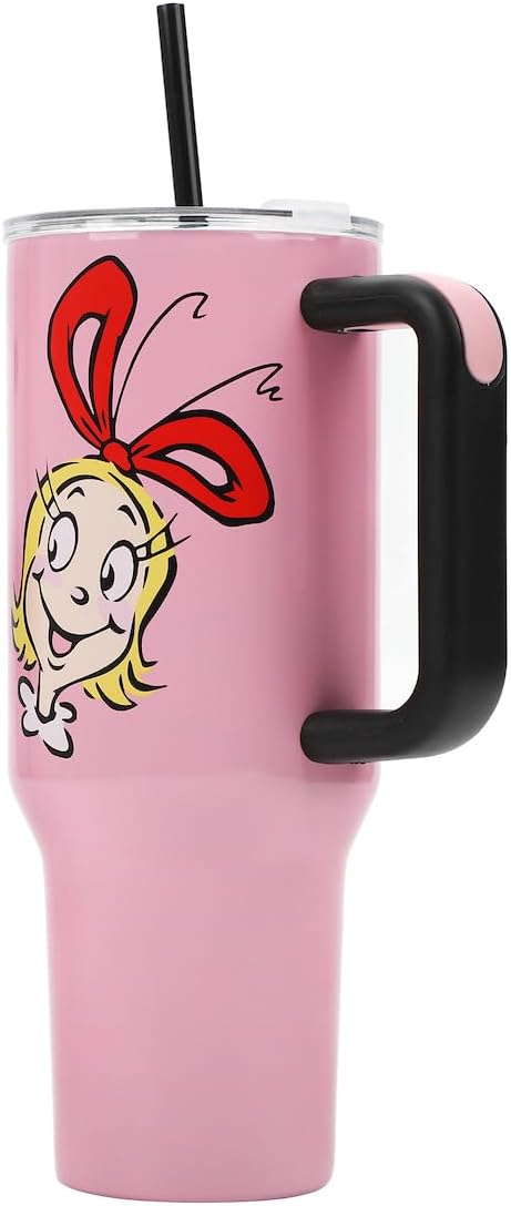 THE GRINCH - Cindy Lou Who 40oz SS Tumbler w/Acrylic Straw