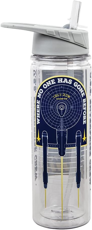 STAR TREK - UV 16oz TRITAN WATER BOTTLE