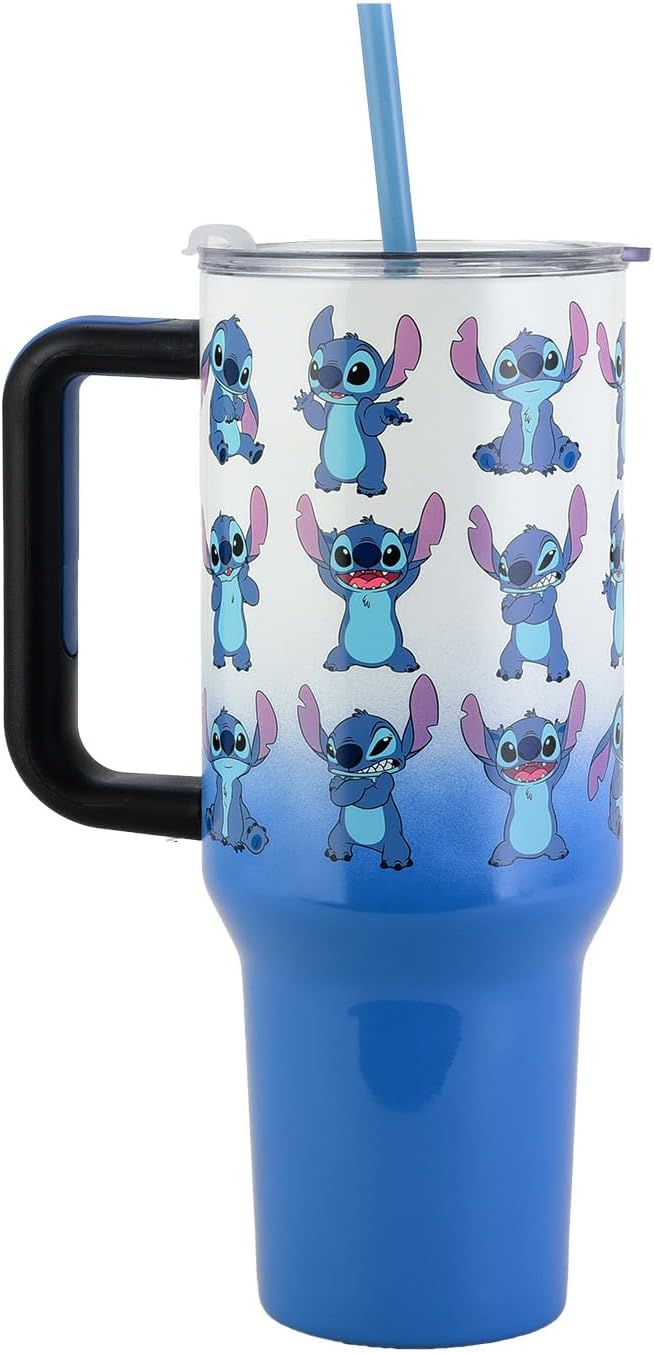 Lilo & Stitch - Poses 40 Oz Steel Tumbler