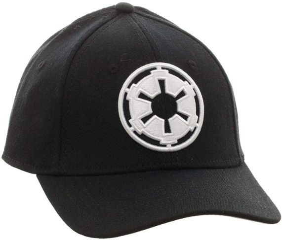 Star Wars Empire Logo Flex Cap Black Adult