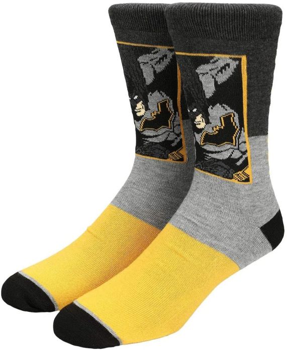 Justice League The Flash Superman Batman 3 Pack Socks