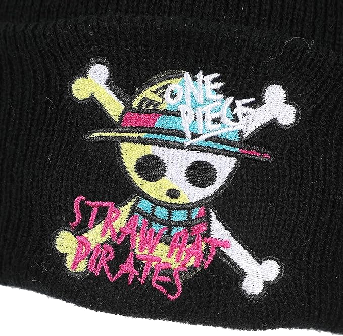 NETFLIX - One Piece – Straw Hat Pirates Logo Black Beanie