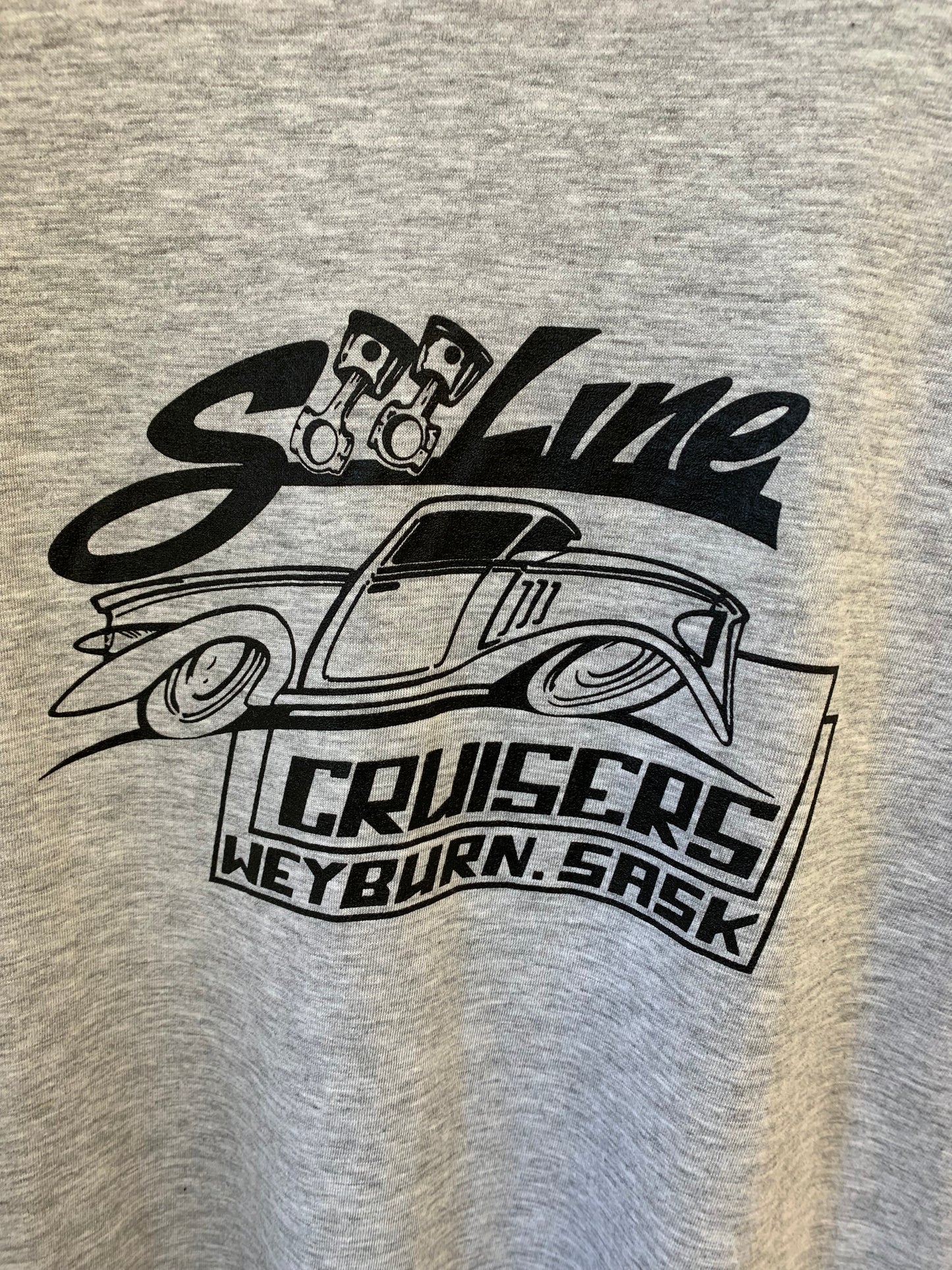 Sooline Cruisers T-Shirt - Black and White - Truck - Youth Large and X-Small