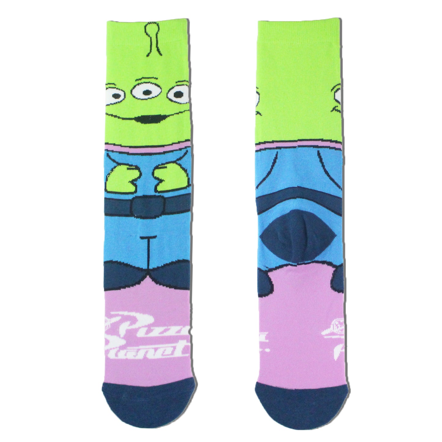 TOY STORY - Little Green Man - Pizza Planet Alien Crew Socks