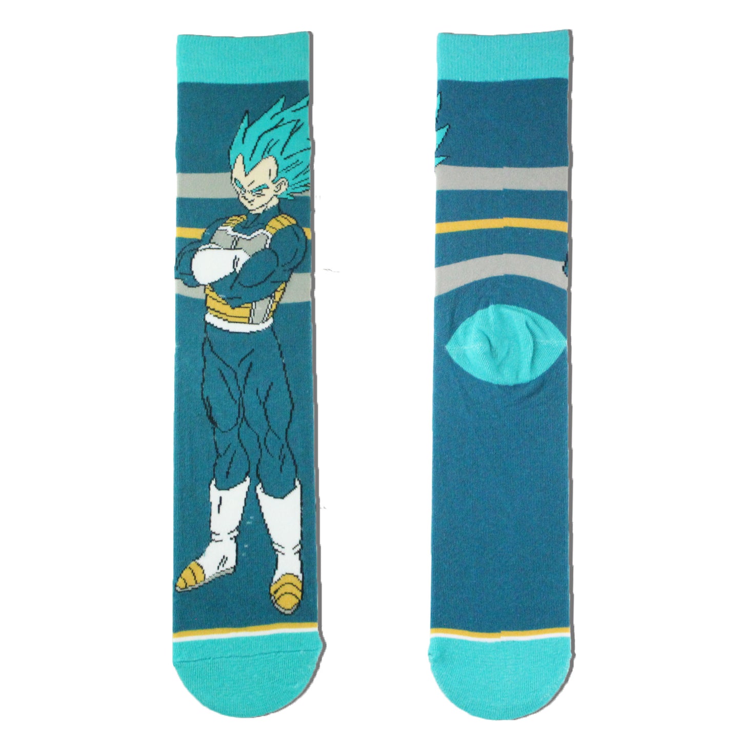 DRAGON BALL - Super Saiyan Blue Vegeta Crew Socks