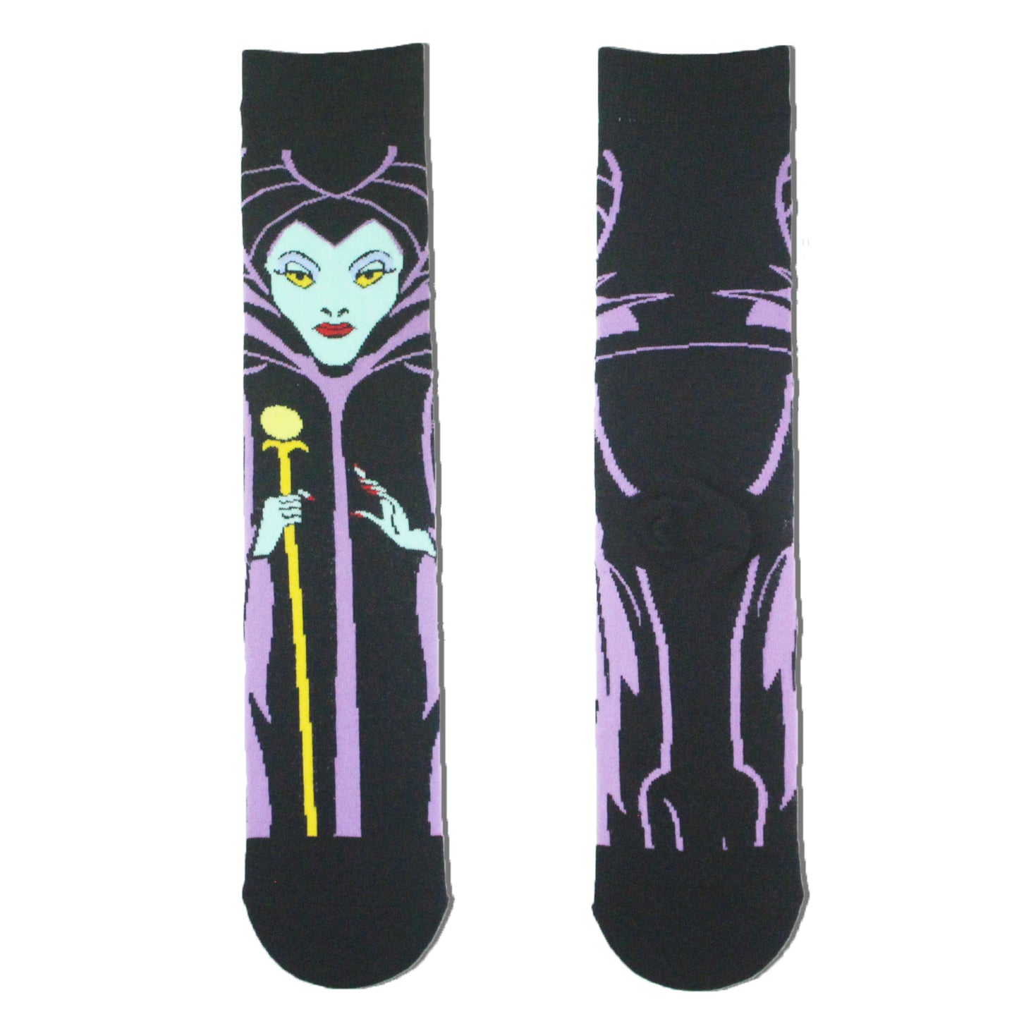 DISNEY VILLAINS - Maleficent Crew Socks