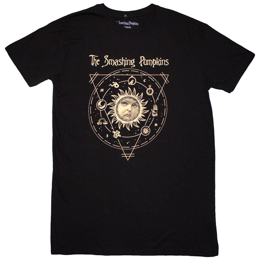 The Smashing Pumpkins T-Shirt Dress: Celestial Sun (Black)