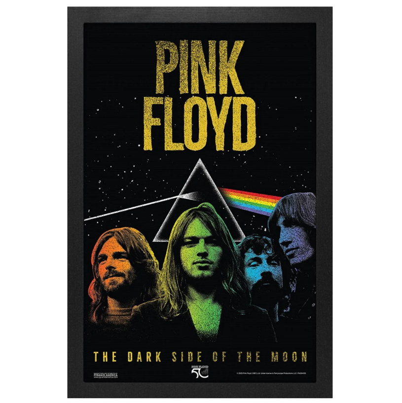 Pink Floyd The Dark Side of the Moon Framed Wall Art