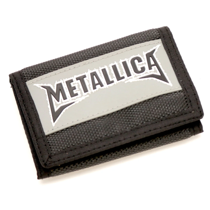 Metallica - Logo/Hetfield Scary Guy & Crossbones Tri-Fold Wallet
