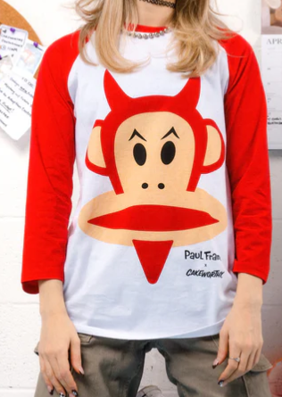 PAUL FRANK - Paul Frank Devil Julius Raglan