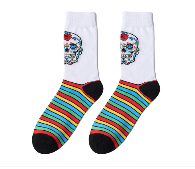 Day of the Dead inspired Socks