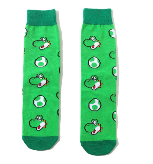 SUPER MARIO - Yoshi Crew Socks