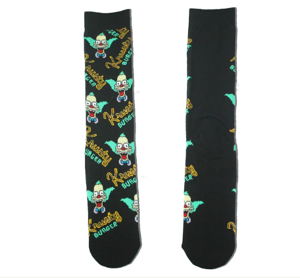 THE SIMPSONS - Krusty's Burgers Crew Socks