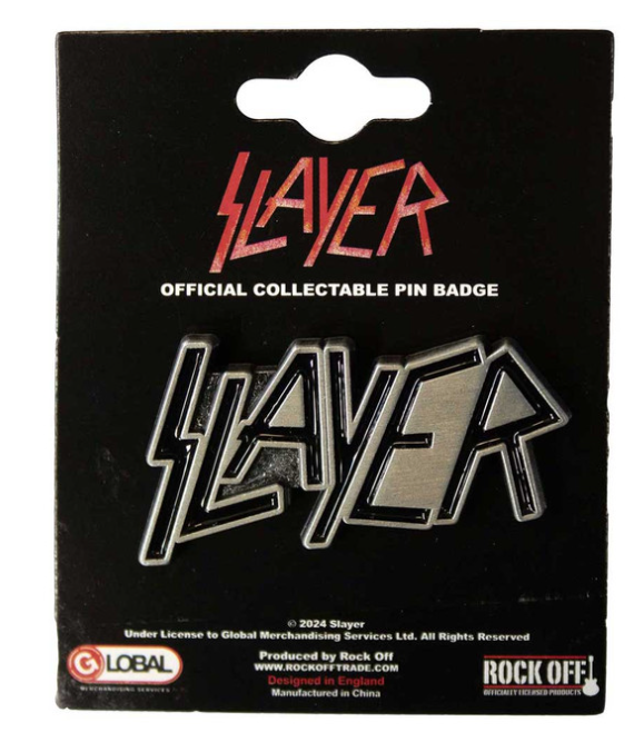 SLAYER - Slayer Pin Badge: Logo