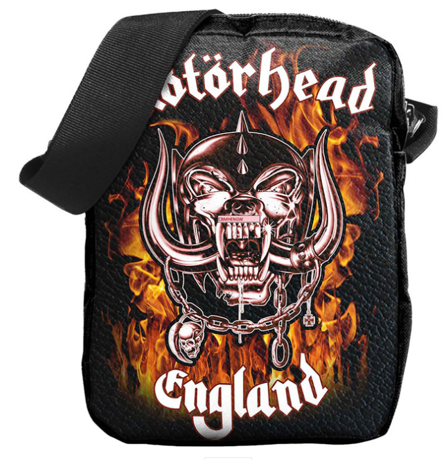 MOTORHEAD - Motorhead Crossbody Bag: England Fire