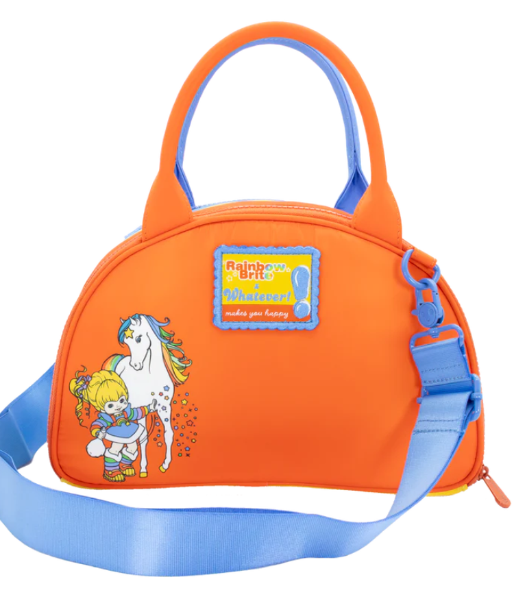 RAINBOW BRITE - Double Rainbow Crossbody Purse