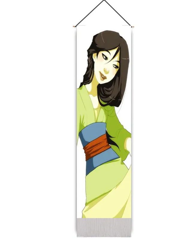 DISNEY PRINCESSES - Mulan Tapestry Hanging Wall Art