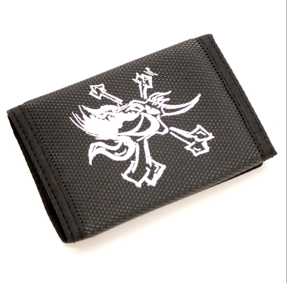 Metallica - Logo/Hetfield Scary Guy & Crossbones Tri-Fold Wallet