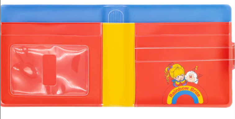 RAINBOW BRITE - Padded Vinyl Snap Wallet