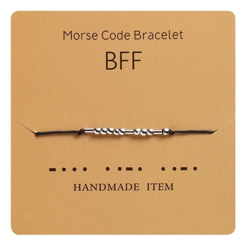 Morse Code Bracelet - BFF