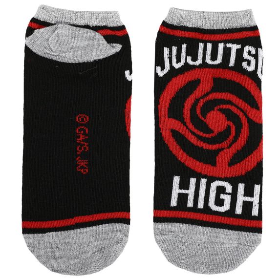Jujutsu Kaisen High Yugi And Friends 5 Pack Ankle Socks