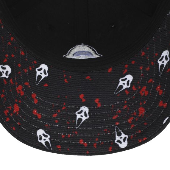 GHOSTFACE - Embroidered Black Baseball Cap
