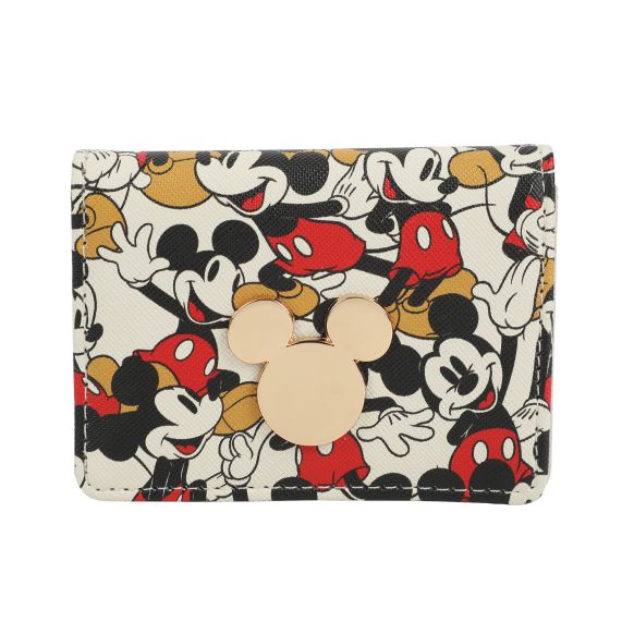 Mickey Mouse Collage 2 Piece Wallet & Keychain Gift Set