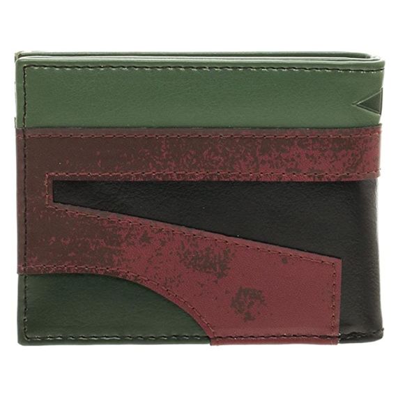Star Wars Boba Fett Big Face Helmet Faux Leather Wallet
