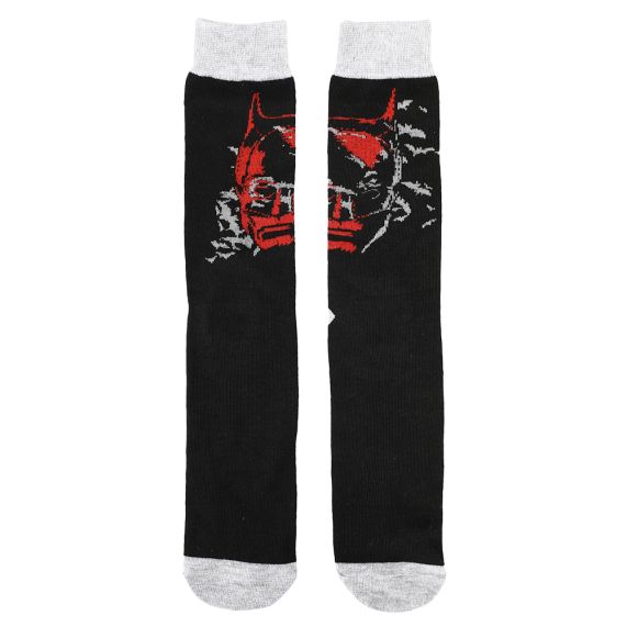 The Batman Riddler Vs Batman Five Pack Casual Crew Socks
