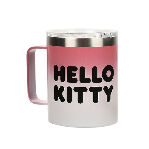 HELLO KITTY - 14 oz Vacuum Sealed Stainless Steel Tumbler
