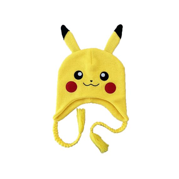 POKEMON - Embroidered Pikachu Laplander Beanie Hat