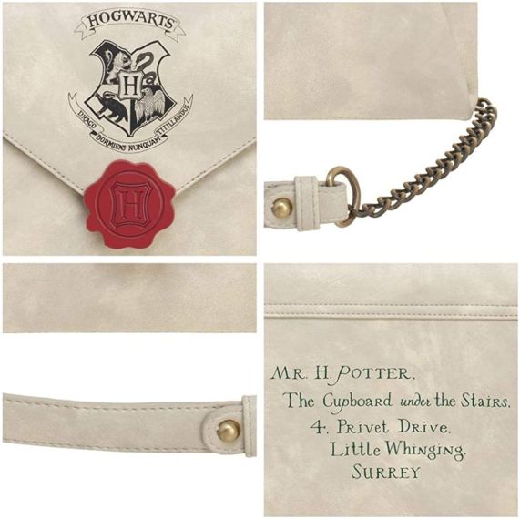 Harry Potter Letter Envelope to Hogwarts Clutch Purse