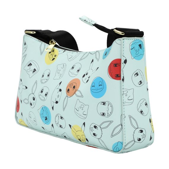 Pokemon Gen 1 Characters Purse with Coin Pouch