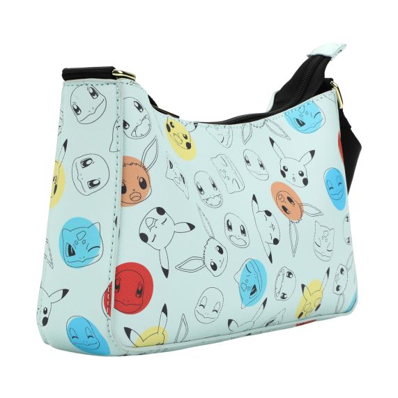 Pokemon Gen 1 Characters Purse with Coin Pouch
