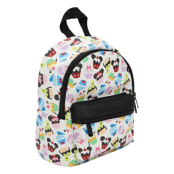 DISNEY - Mickey & Friends sweets AOP Saffiano Mini Backpack