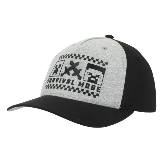 MINECRAFT - Creeper Vs Steve Survival Mode Youth Snapback