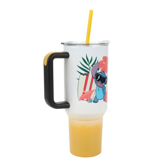 DISNEY- Lilo & Stitch Summer Vibe 40 oz Stainless Steel Water Tumbler