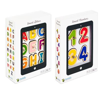 MARBOTIC SMART NUMBERS & LETTERS INTERACTIVE WOODEN BLOCKS