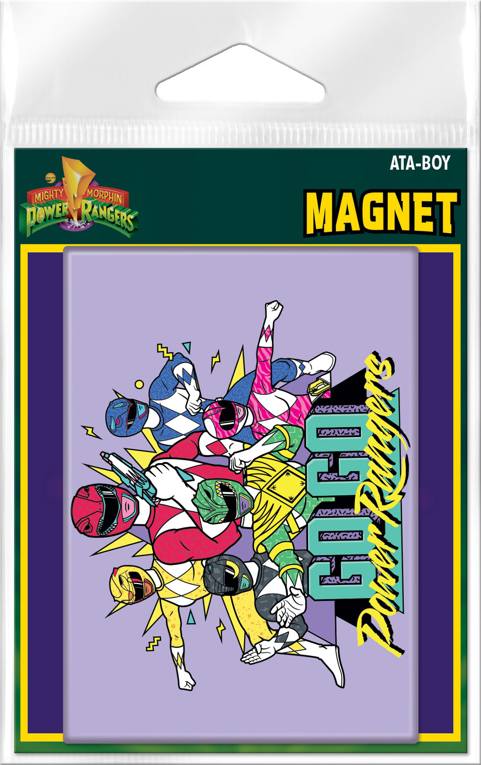 Power Rangers GoGo Carded Magnet