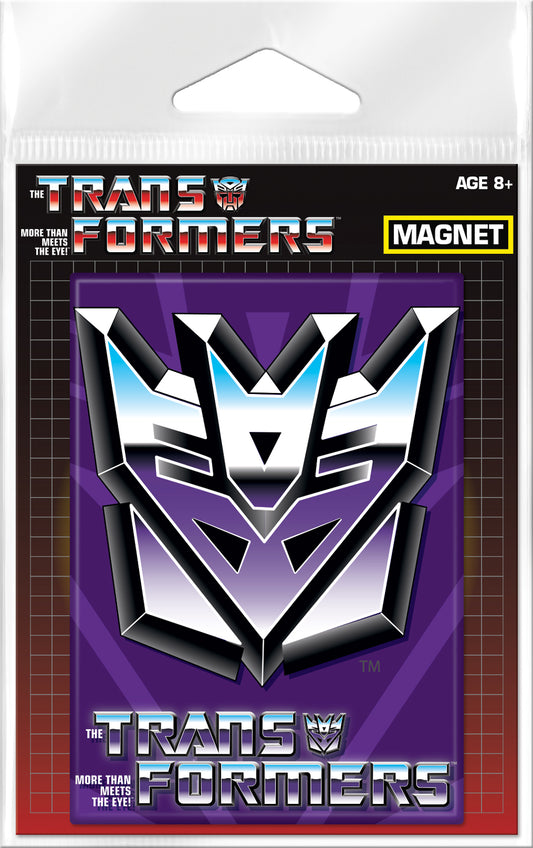 Transformers Decepticon Shield Carded Magnet