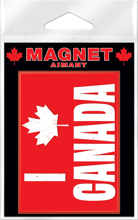 I Leaf Canada Carded Magnet