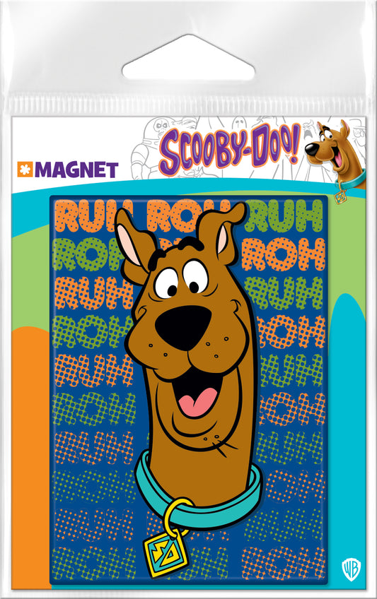 Scooby Doo Ruh Roh Carded Magnet
