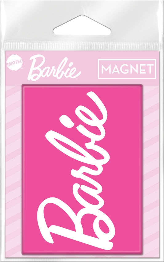 Barbie Logo Carded Magnet