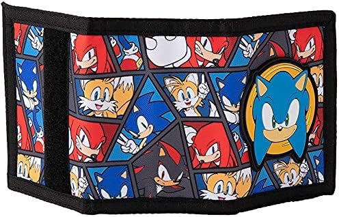 SEGA - SONIC - The Sedgehog Checkered Trifold Wallet