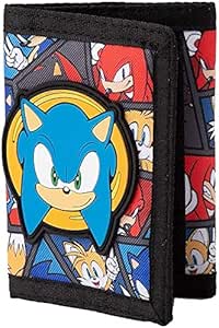 SEGA - SONIC - The Sedgehog Checkered Trifold Wallet