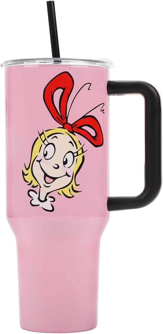 THE GRINCH - Cindy Lou Who 40oz SS Tumbler w/Acrylic Straw