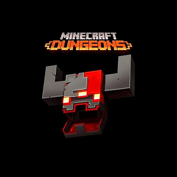 MINECRAFT - Dungeons RS Monstrosity Head Black T-shirt