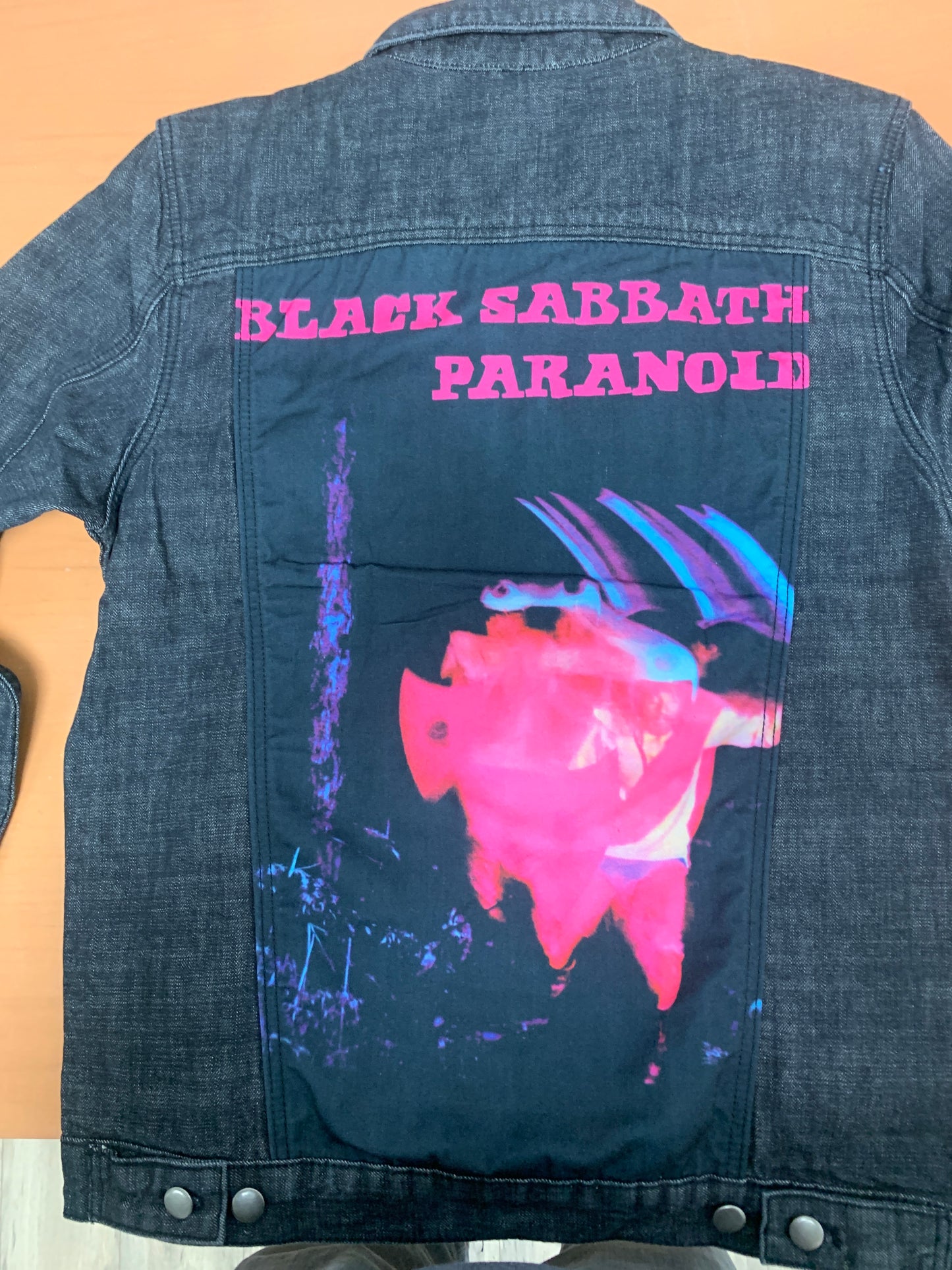 Black Sabbath - Paranoid Denim Jean Jacket