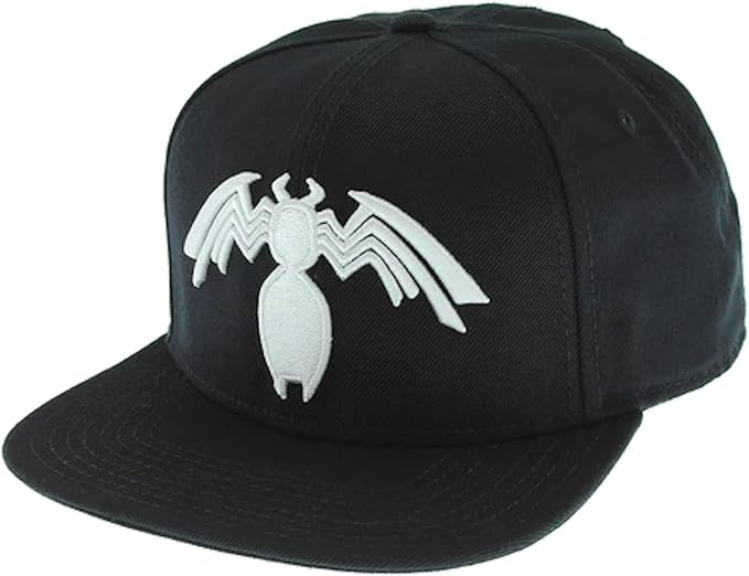 MARVEL - Venom Embroidered Spider Logo Snapback Hat